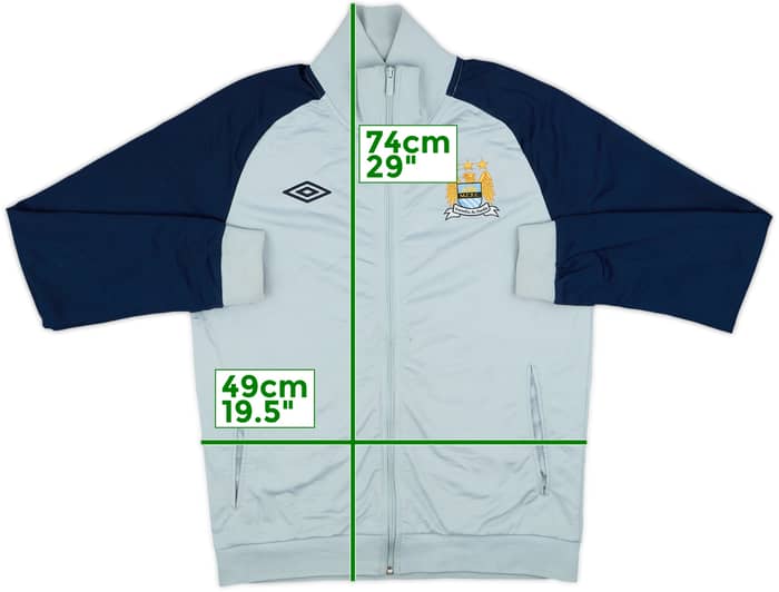 2010-11 Manchester City Umbro Track Jacket - 7/10 - (L)