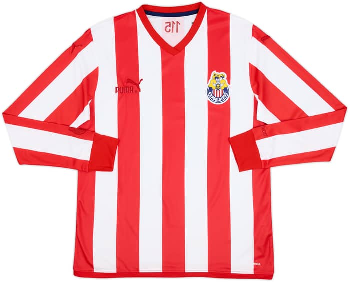 2021 Chivas Guadalajara Puma Retro L/S Shirt - 9/10 - (L)