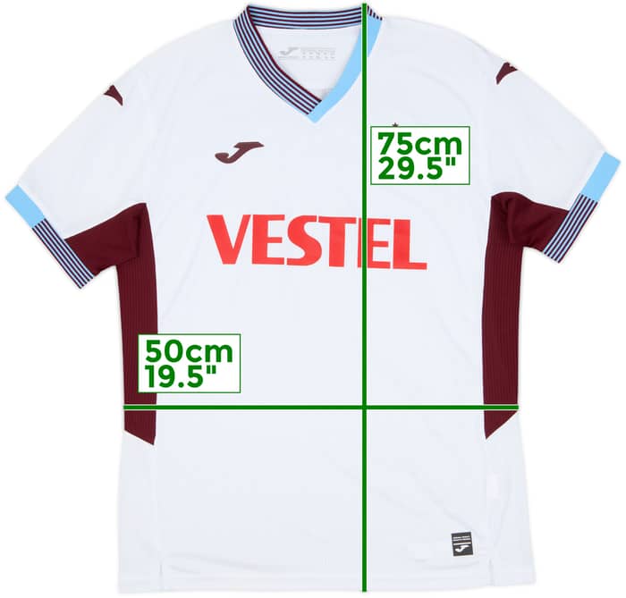 Camiseta de la tercera equipación del Trabzonspor 2023-24 - 10/10 - (XL)