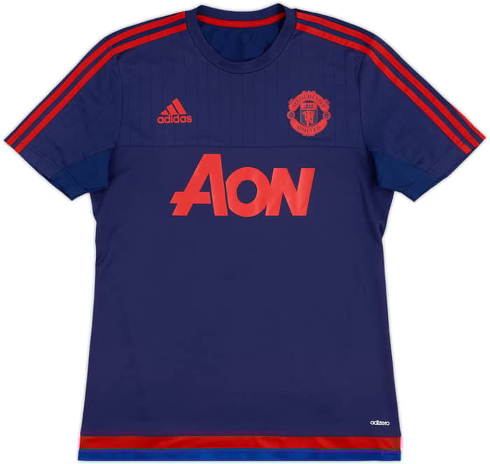 2015-16 Manchester United adidas Training Shirt - 8/10 - (M)