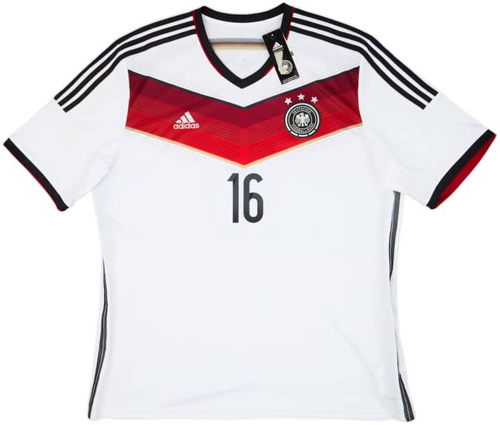Camiseta de local de Germany 2014-15 Lahm #16 (XXL)