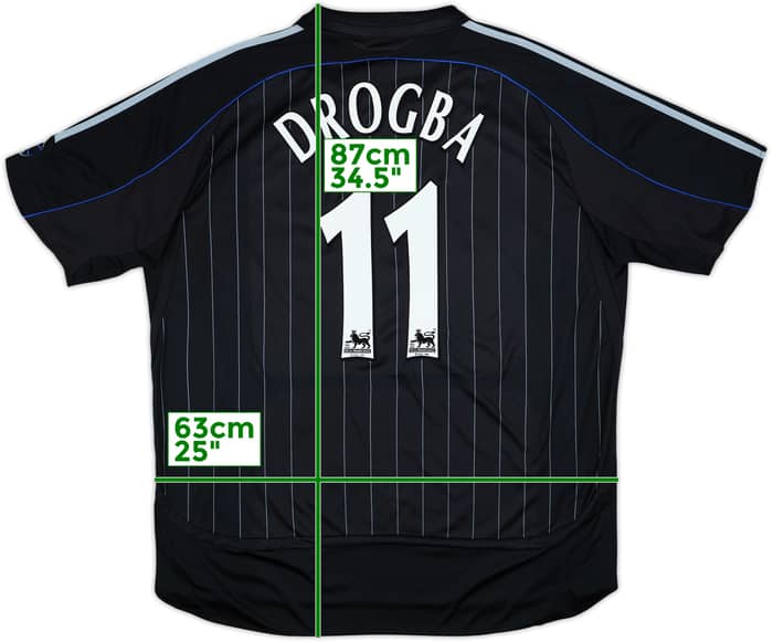 2006-07 Chelsea Third Shirt Drogba #11 - 9/10 - (XXL)