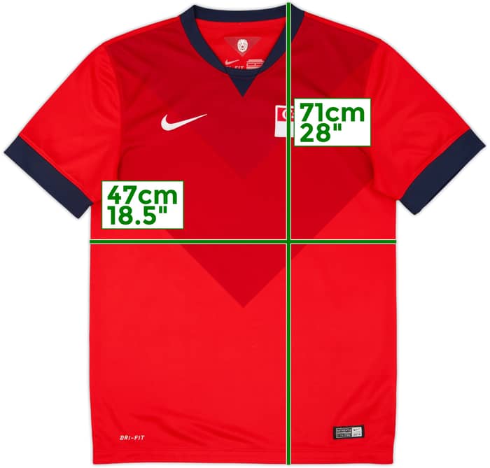 2014 Singapore Home Shirt - 8/10 - (S)