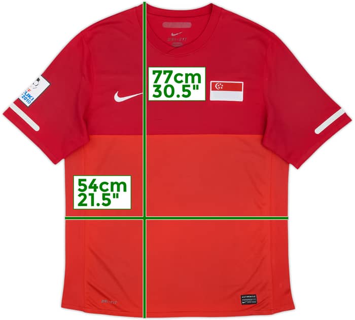 2010-11 Singapore Home Shirt - 8/10 - (XL)