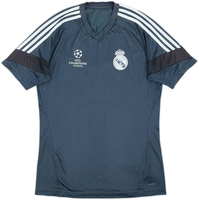 2014-15 Real Madrid CL adidas Training Shirt - 8/10 - (XL.Boys)