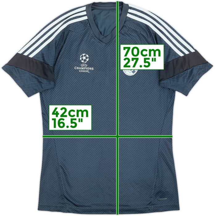 2014-15 Real Madrid CL adidas Training Shirt - 8/10 - (XL.Boys)
