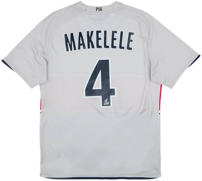 2008-09 Paris Saint-Germain Player Issue Away Shirt Makelele #4 - 6/10 - (M)
