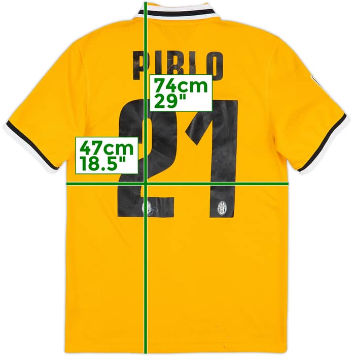 2013-14 Juventus Away Shirt Pirlo #21 - 5/10 - (S)