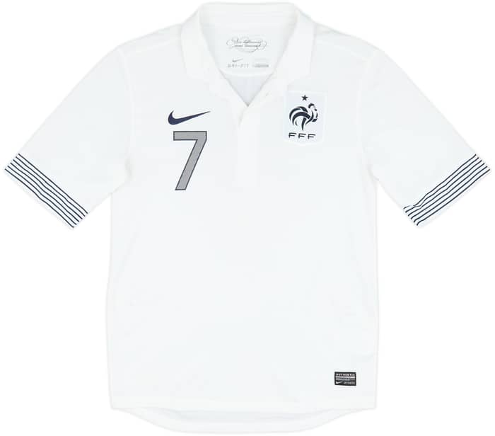 2012-13 France Away Shirt Ribery #7 - 8/10 - (S)