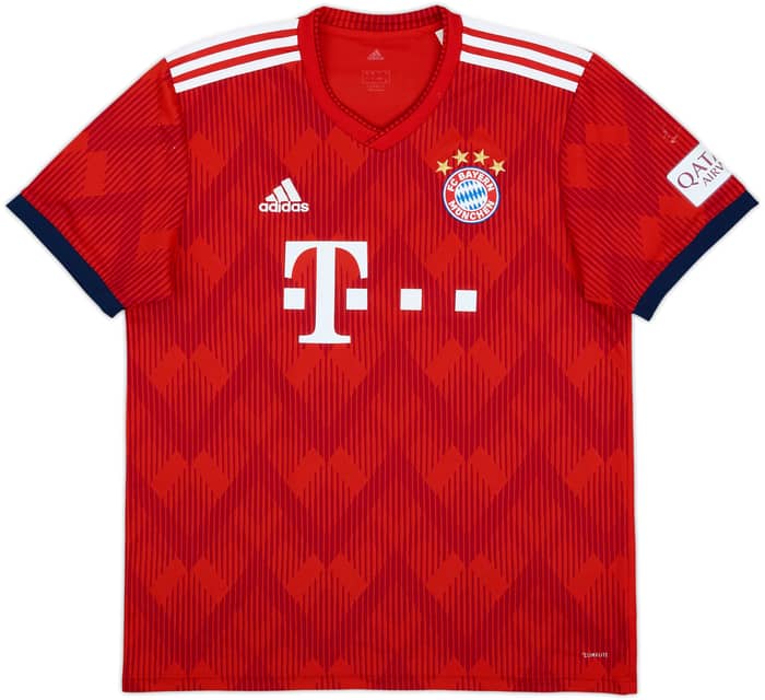2018-19 Bayern Munich Home Shirt Lewandowski #9 - 8/10 - (M)