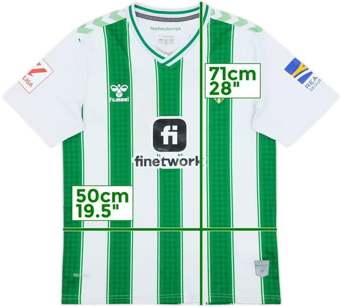 2023-24 Real Betis Home Shirt - 5/10 - (S)