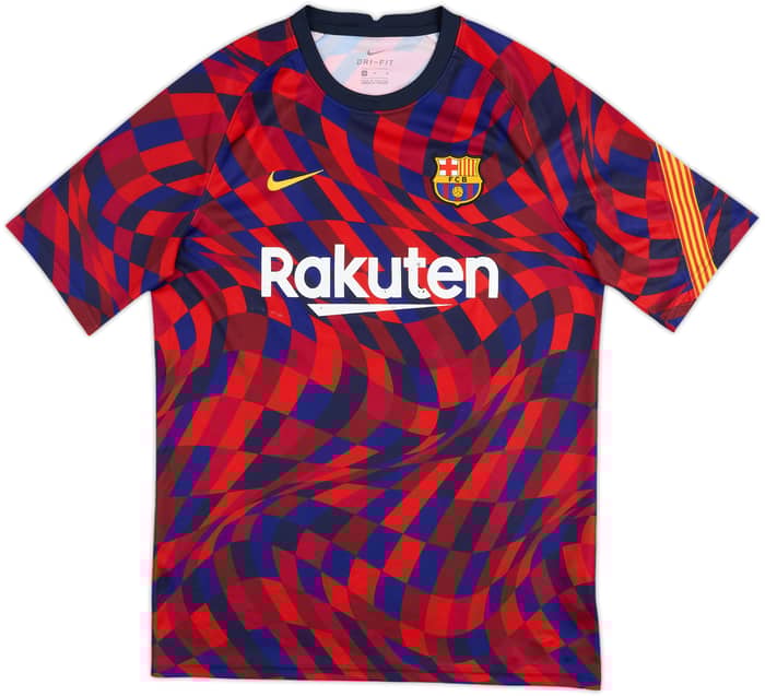 2020-21 Barcelona Nike Training Shirt - 6/10 - (M)
