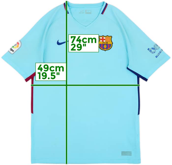 2017-18 Barcelona Away Shirt - 5/10 - (M)