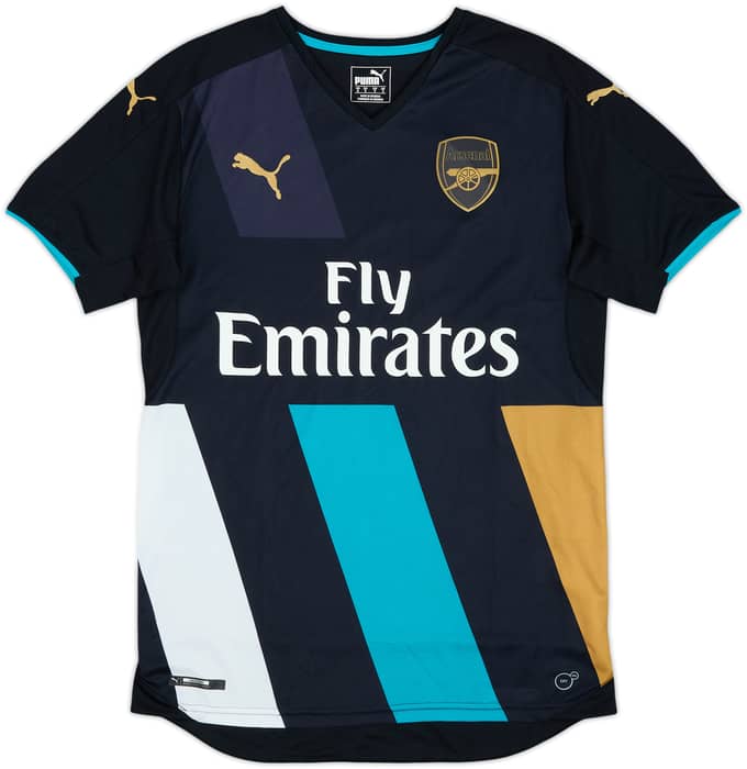 2015-16 Arsenal Third Shirt Arteta #8 - 8/10 - (S)