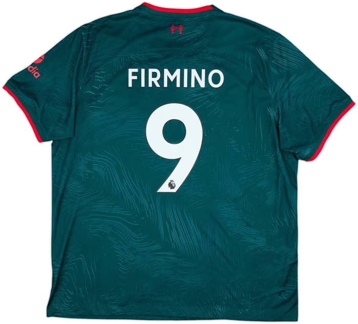 2022-23 Liverpool Third Shirt Firmino #9 - 8/10 - (XXL)