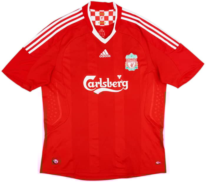 2008-10 Liverpool Home Shirt Torres #9 - 7/10 - (XL)