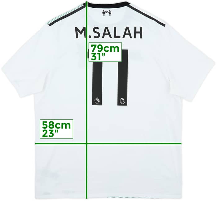 2017-18 Liverpool Away Shirt M.Salah #11 - 9/10 - (XL)