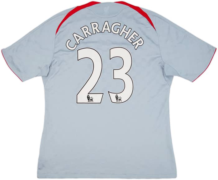 2008-09 Liverpool Away Shirt Carragher #23 - 8/10 - (XL)