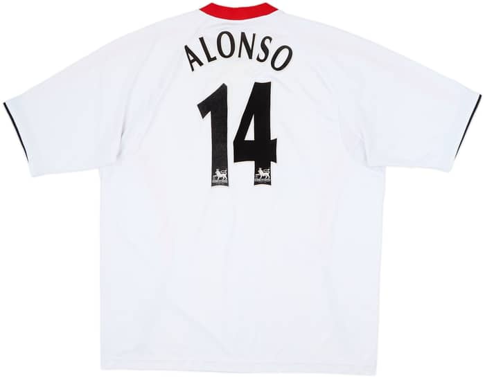 2005-06 Liverpool Away Shirt Alonso #14 - 6/10 - (XL)