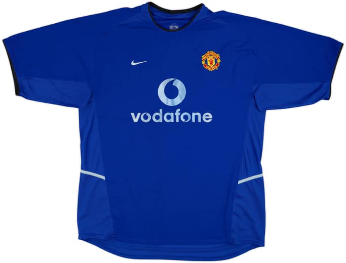 2002-03 Manchester United Third Shirt Beckham #7 - 8/10 - (XL)