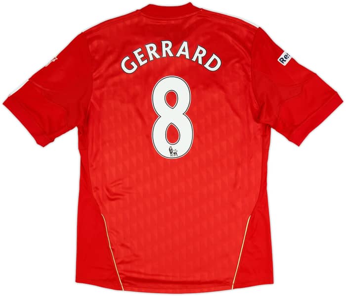 2010-12 Liverpool 'FA Cup Final' Home Shirt Gerrard #8 (L)