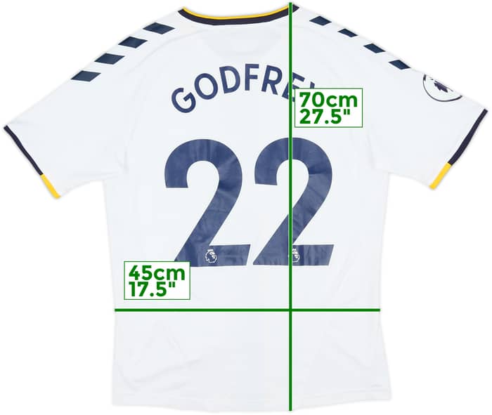 2021-22 Everton Third Shirt Godfrey #22 - 8/10 - (M)