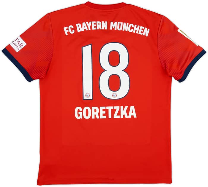 Camiseta de local del Bayern Munich 2018-19 Goretzka #18 - 8/10 - (M)