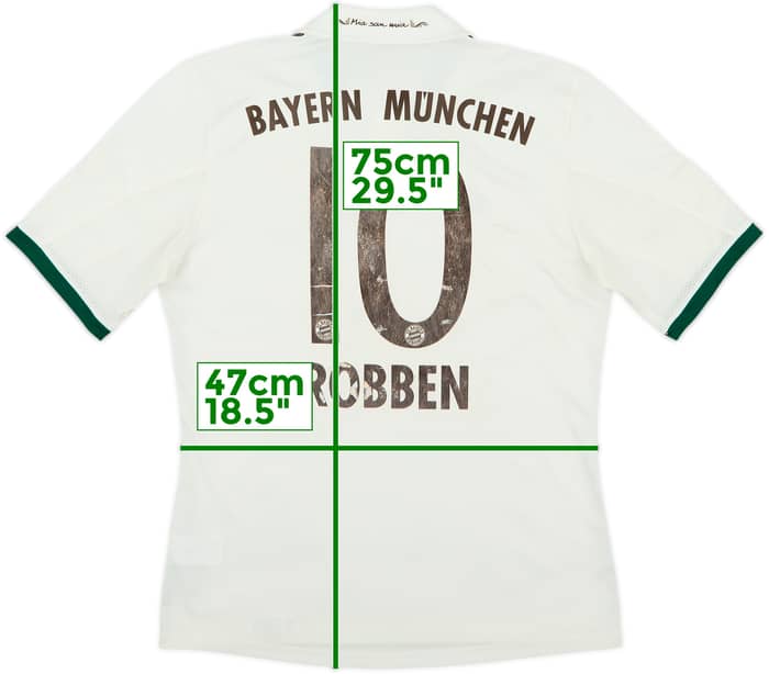 2013-14 Bayern Munich Away Shirt Robben #10 - 4/10 - (M)