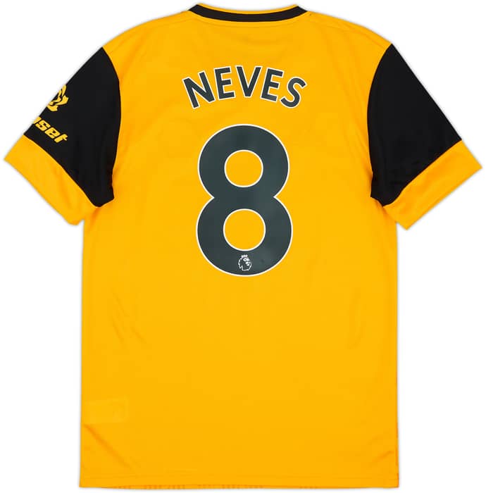 2020-21 Wolves Home Shirt Neves #8 - 10/10 - (S)