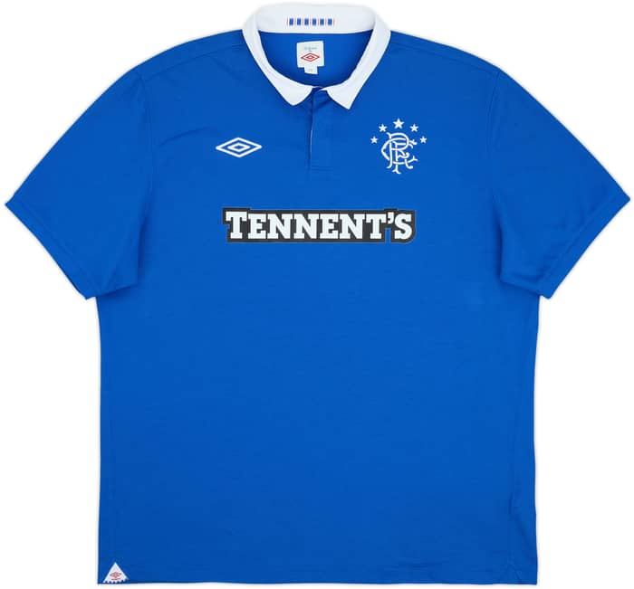 2010-11 Rangers Home Shirt Davis #7 - 8/10 - (XXL)