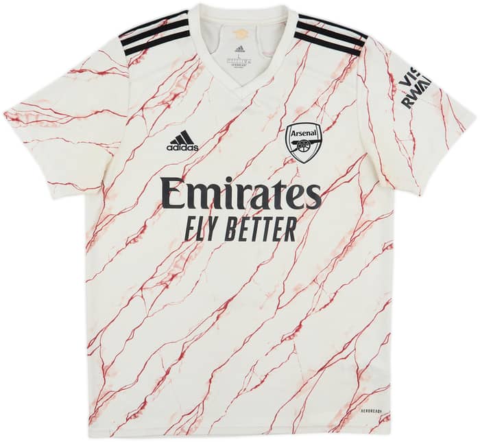 2020-21 Arsenal Away Shirt Tierney #3 - 5/10 - (L)