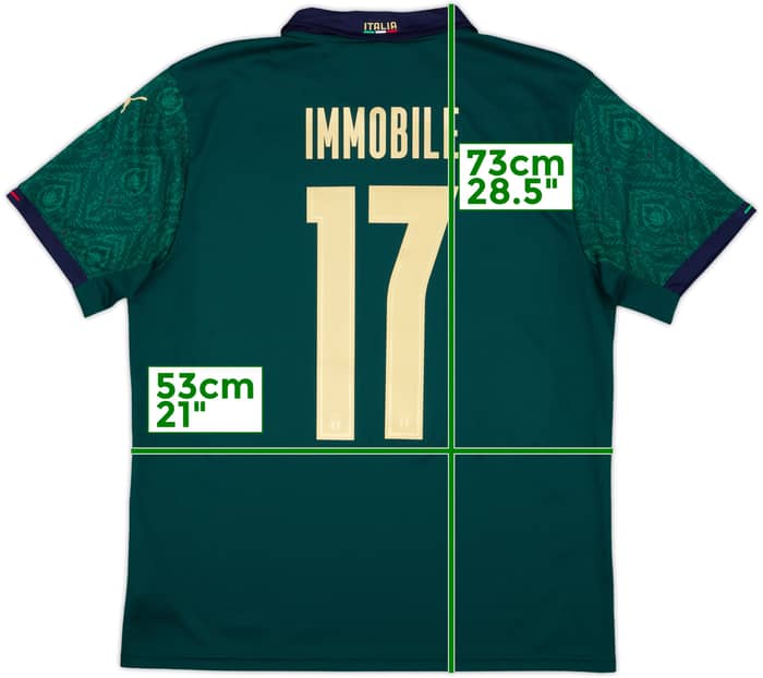 2019-20 Italy Third Shirt Immobile #17 - 10/10 - (L)