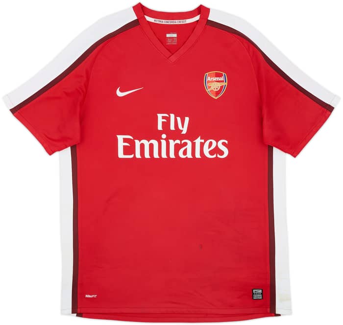 2008-10 Arsenal Home Shirt Fabregas #4 - 6/10 - (XL)