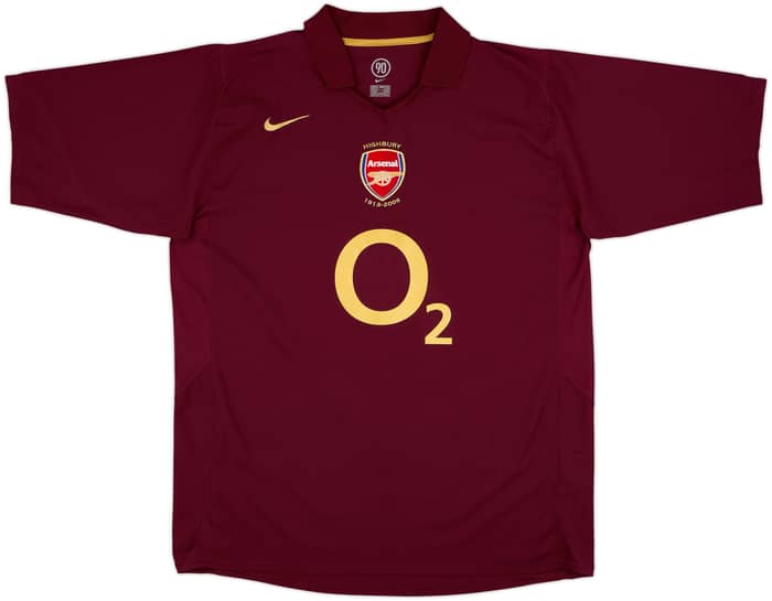 2005-06 Arsenal Home Shirt Henry #14 - 9/10 - (XL)