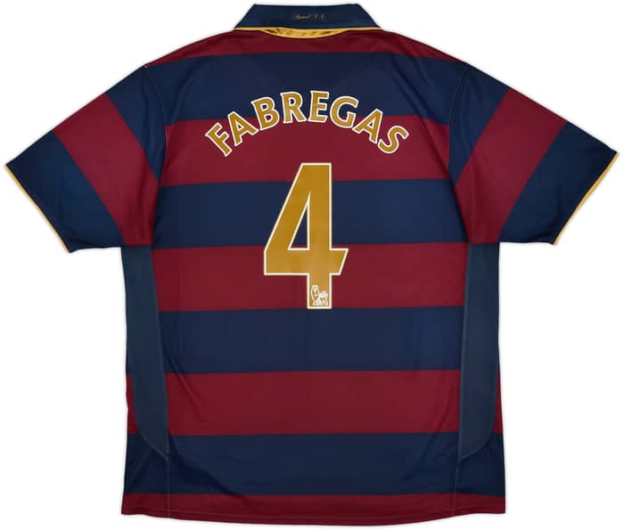 2007-08 Arsenal Third Shirt Fabregas #4 - 8/10 - (L)