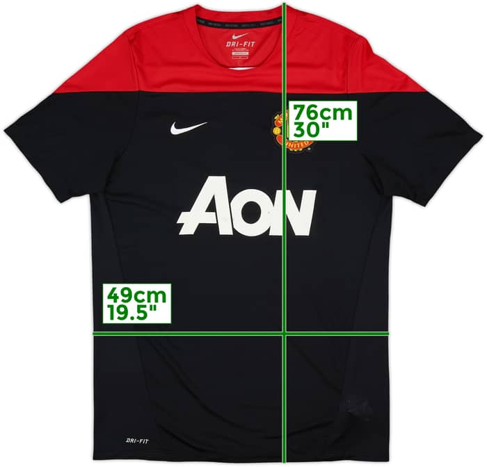 2014-15 Manchester United Nike Training Shirt - 6/10 - (L)