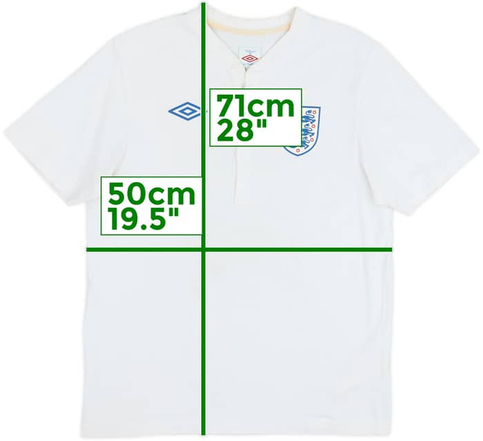 2010-11 England Umbro Training Shirt - 6/10 - (M)