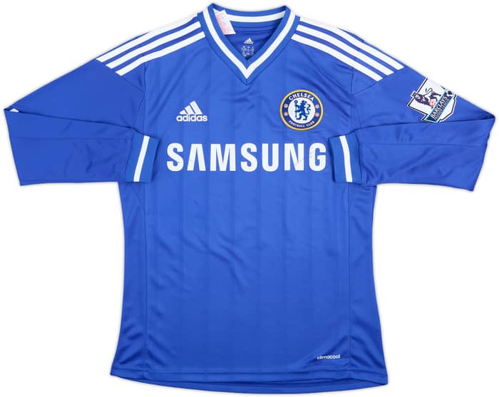 2013-14 Chelsea Home Shirt Lampard #8 - 6/10 - (L.Boys)