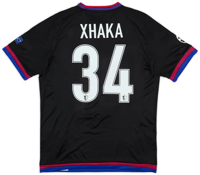 Camiseta de local del FC Basel 2015-16 Xhaka #34 - 8/10 - (L)