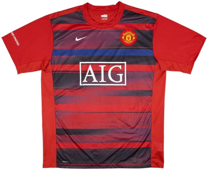 2009-10 Manchester United Nike Training Shirt - 5/10 - (XL)