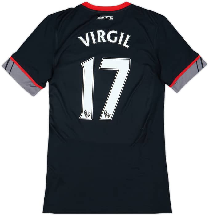 2016-17 Southampton Away Shirt Virgil #17 - 8/10 - (S)