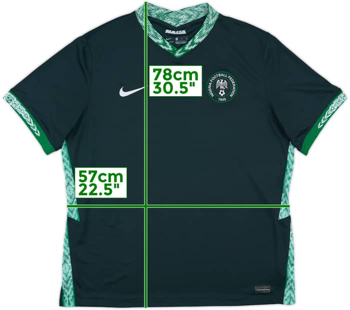 2020-21 Nigeria Away Shirt - 8/10 - (XL)