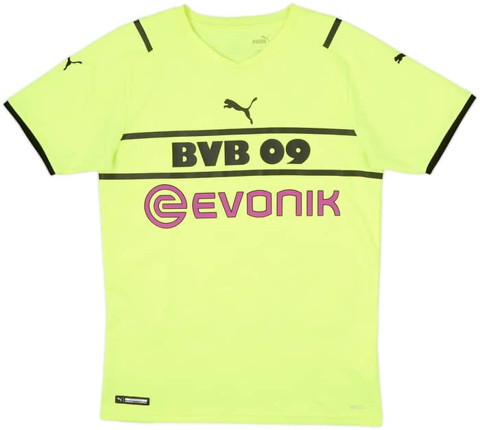 2021-22 Borussia Dortmund European Home Shirt Haaland #9 - 8/10 - (S)