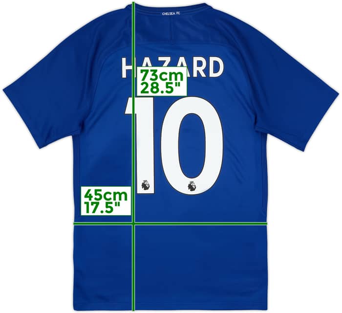 2017-18 Chelsea Home Shirt Hazard #10 - 9/10 - (S)