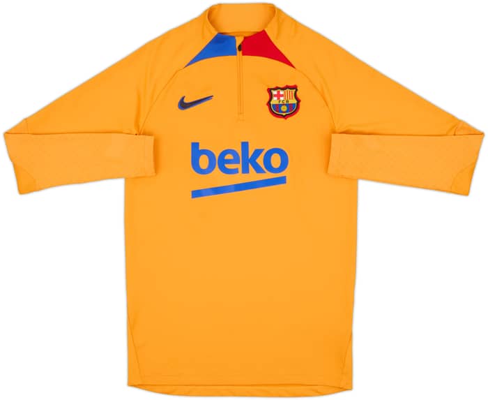 2022-23 Barcelona Nike 1/4 Zip Drill Top - 8/10 - (S)