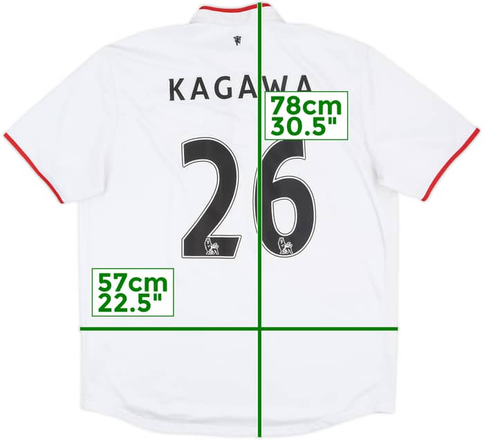 2012-14 Manchester United Away Shirt Kagawa #26 - 6/10 - (XL)