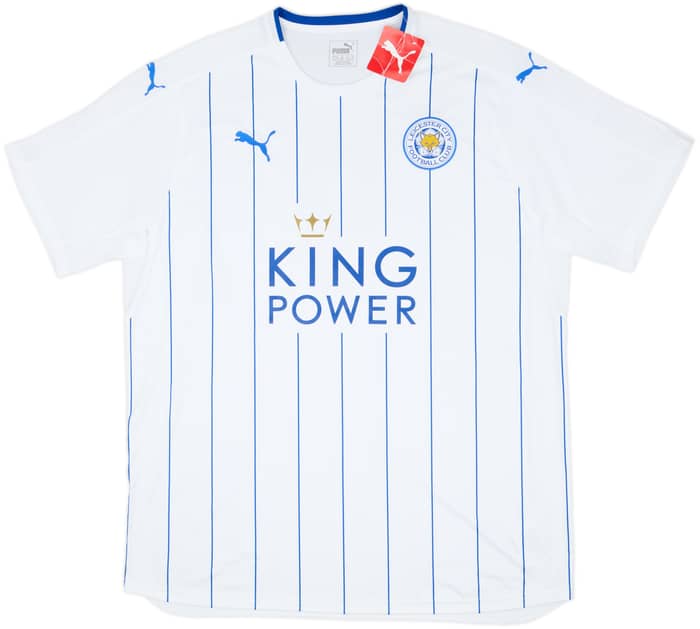 Camiseta de la tercera equipación del Leicester 2016-17 Vardy #9 (XXL)
