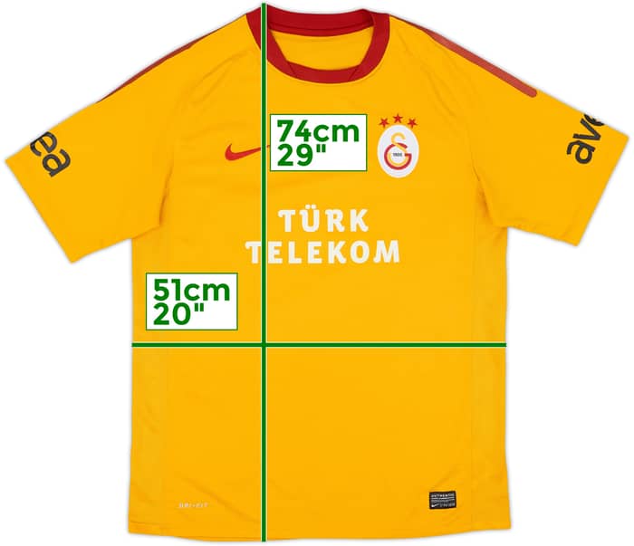 2011-12 Galatasaray Third Shirt - 7/10 - (M)