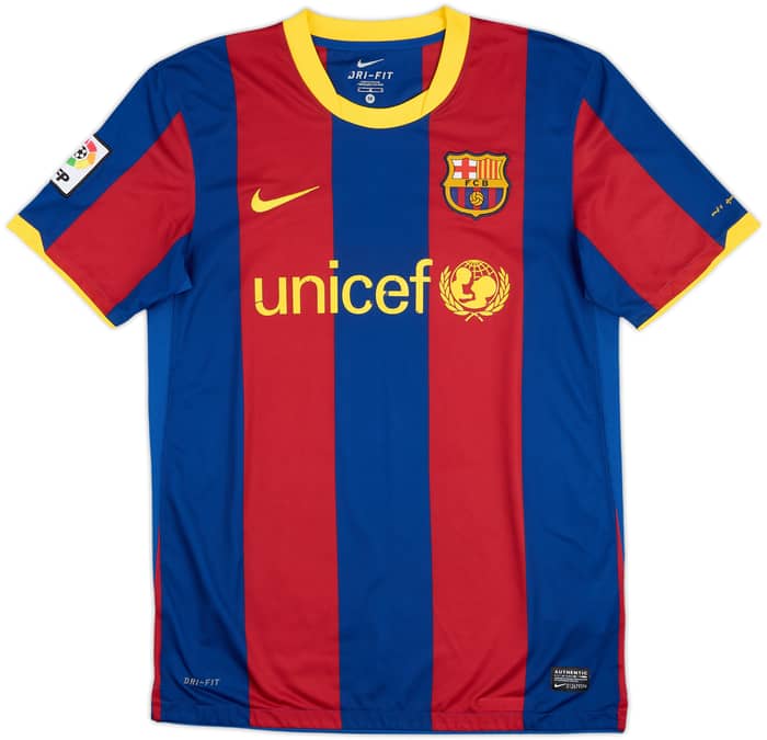 2010-11 Barcelona Home Shirt Messi #10 - 6/10 - (M)