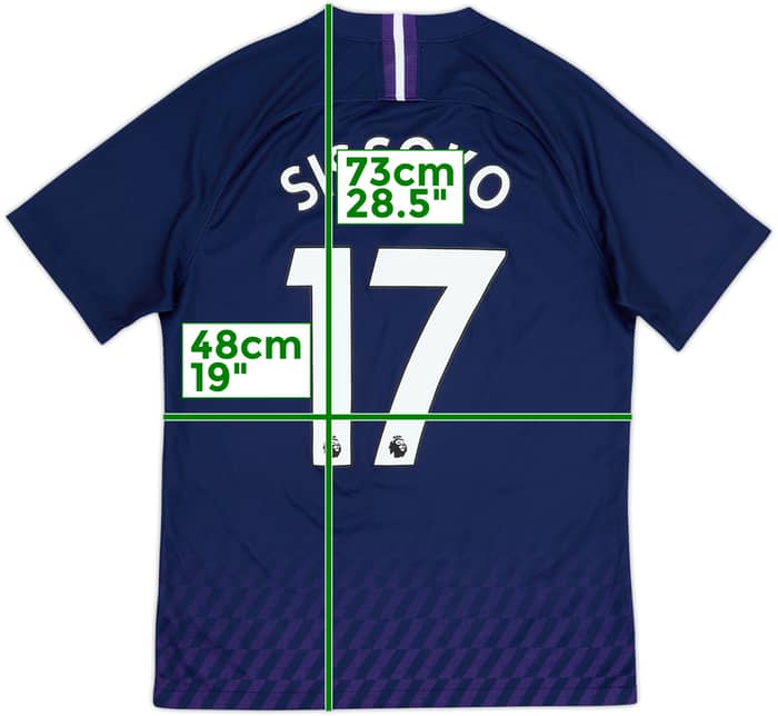 2019-20 Tottenham Away Shirt Sissoko #17 - 7/10 - (M)